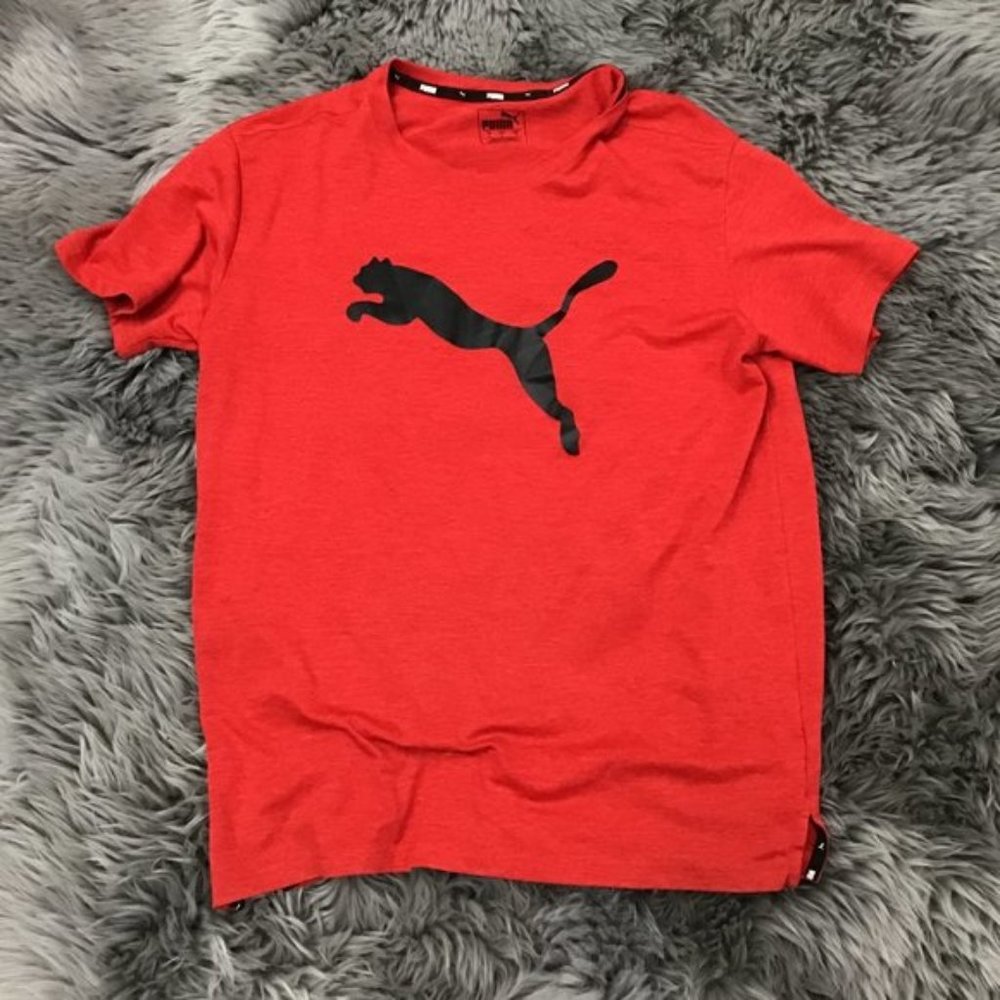 Puma T-shirt Red Size Small